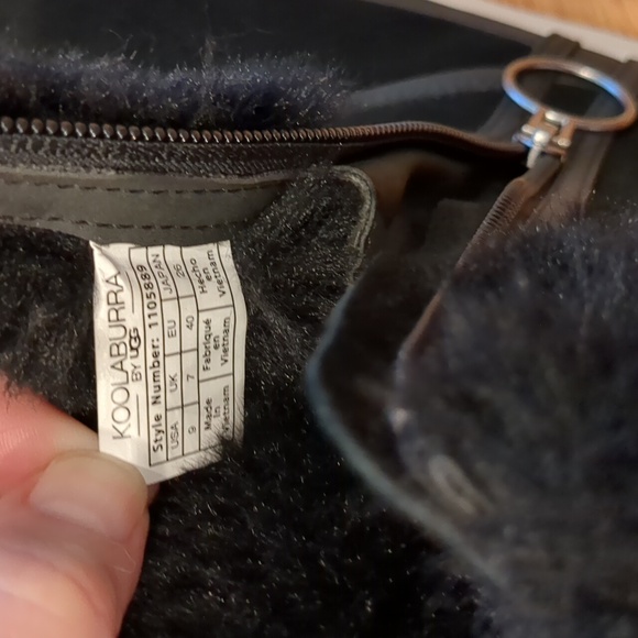 Koolaburra by UGG Tynlee Black Zip up Boot W9 - Picture 10 of 12